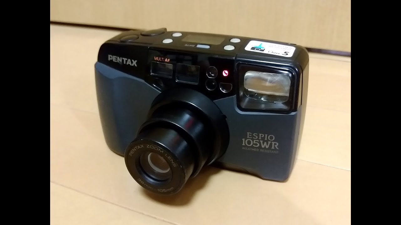 PENTAX ESPIO 105 WR Film Camera - YouTube