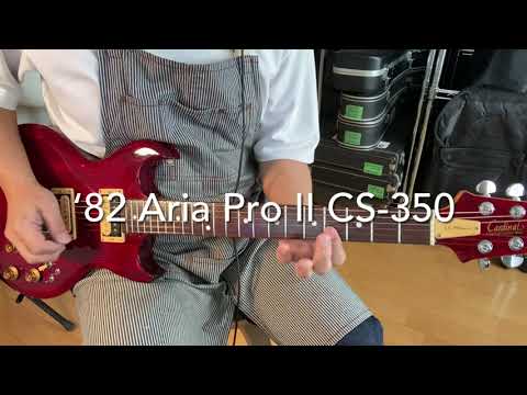 82 Aria Pro II CS-350 Cardinal Series - YouTube