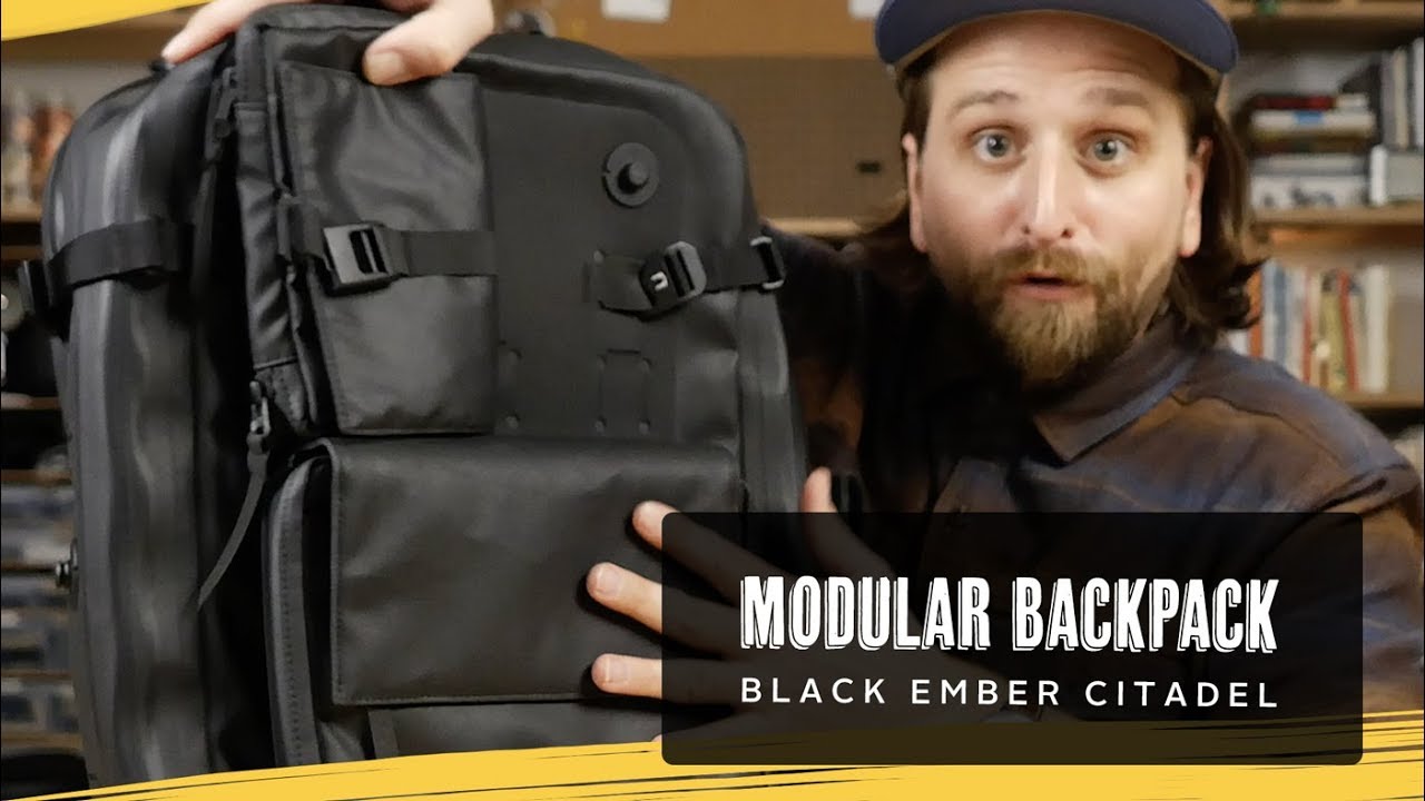 Black Ember Citadel & Modular Backpack Review - YouTube