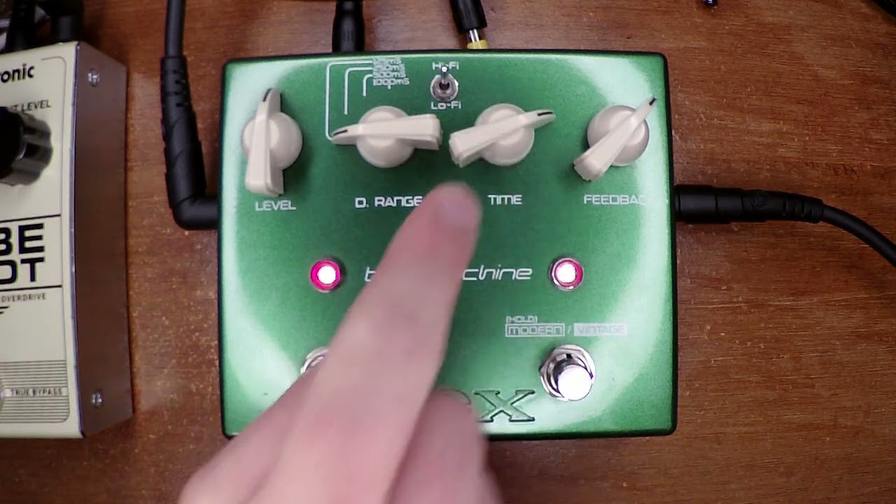 Vox Time Machine Pedal Profile Video - YouTube