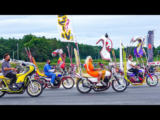 ロケットカウルがｽｹﾞー‼︎】関東最大旧車會ミーティング〜乱〜走りと音