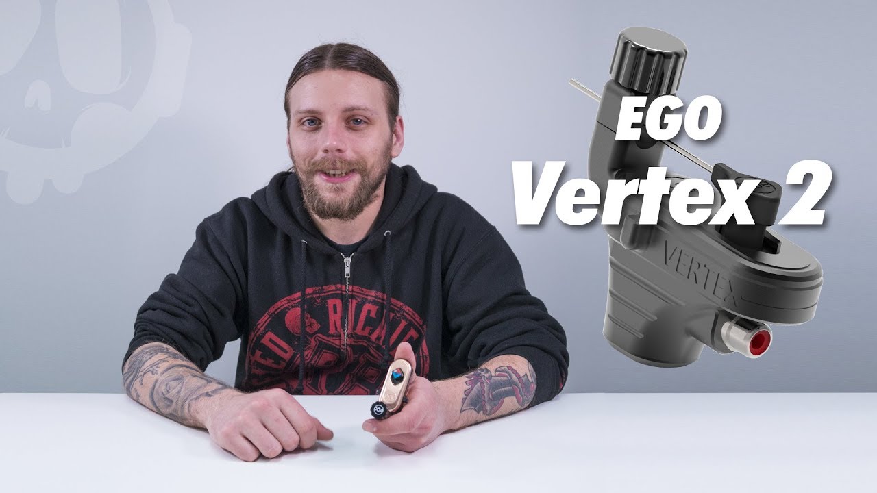 EGO Rotary Vertex 2 Tattoo Machine | Review, Setup & Unboxing