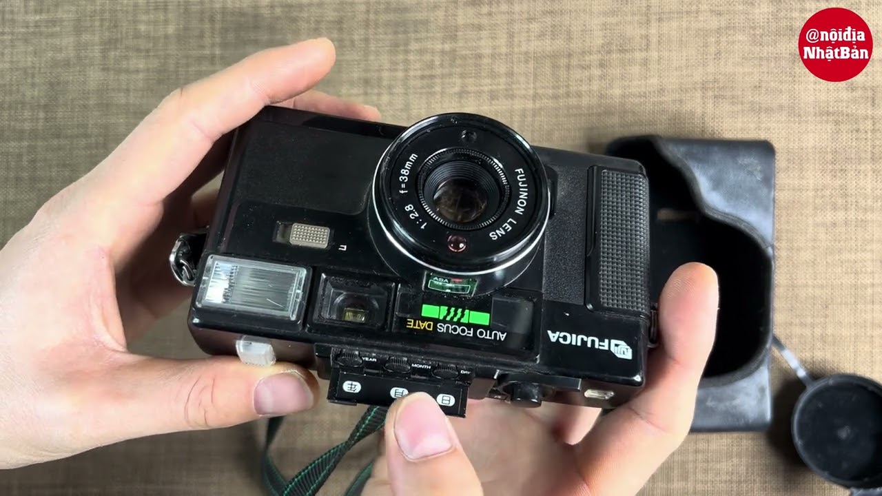 How to use the Fujica AUTO-7 DATE máy ảnh film cổ điển フジカ