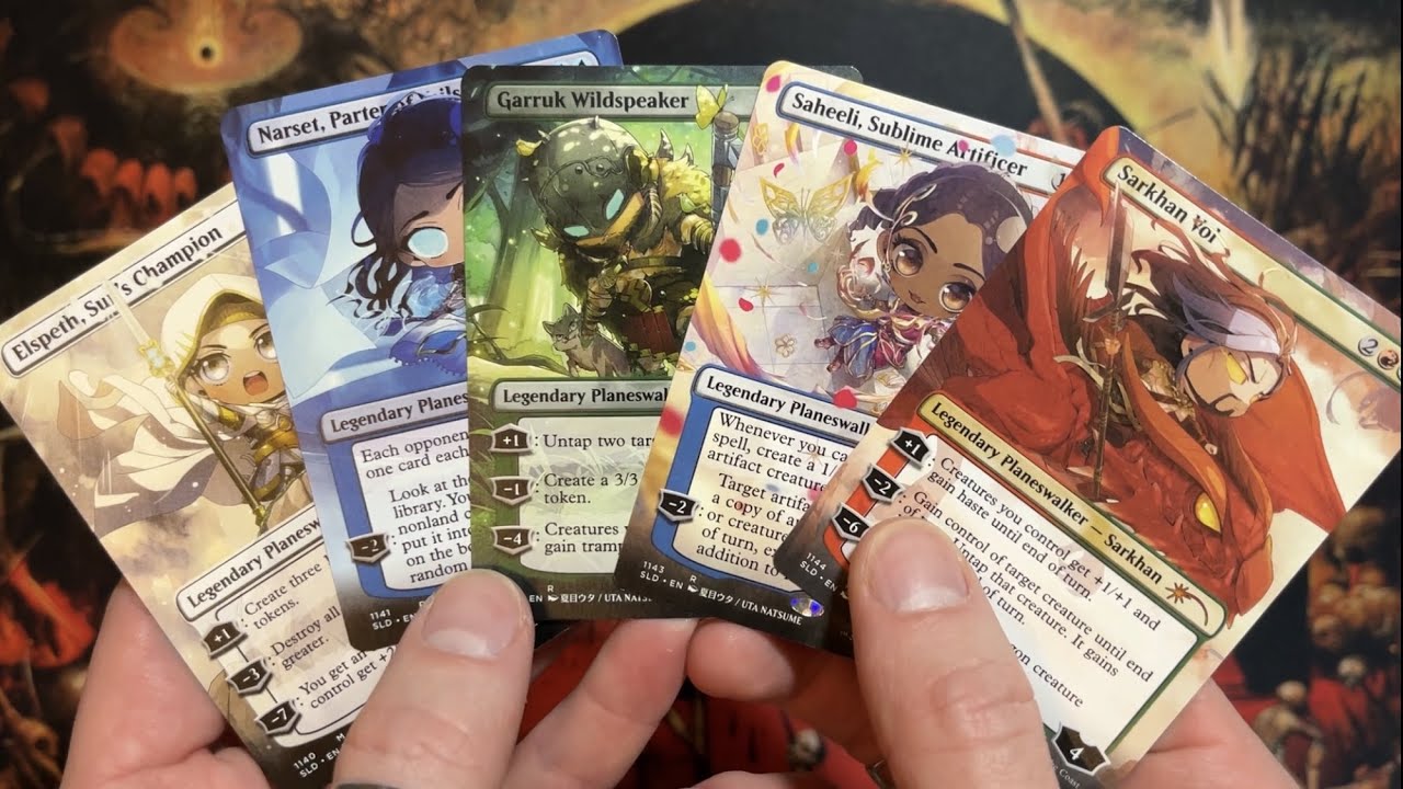 MTG Secret Lair Unboxing | LI'L'ER WALKERS (Hasbro Pulse Exclusive