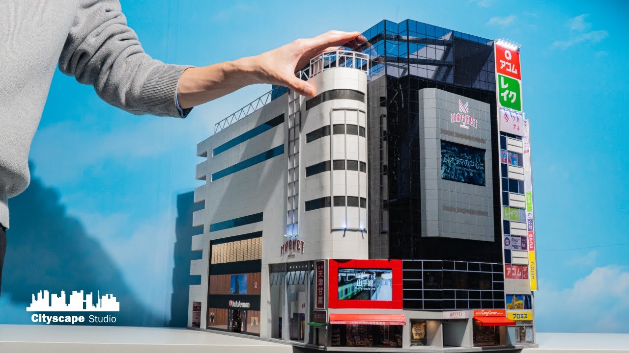 Shibuya Diorama #1】Building MAGNET by 109 in Front of Shibuya