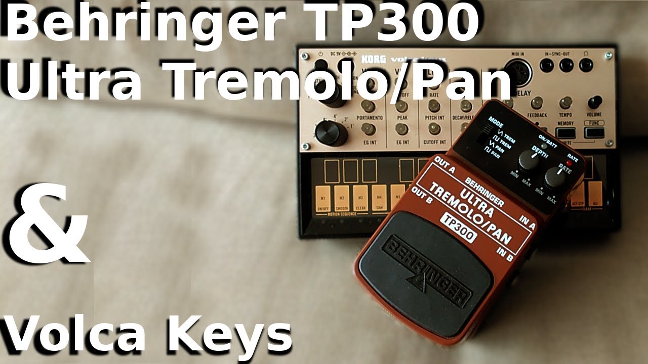 Behringer TP300 & Volca Keys (demo) - YouTube