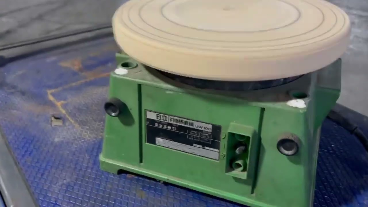 HITACHI 日立工機 刃物研磨機 卓上グラインダ UW-100 簡易動作確認動画