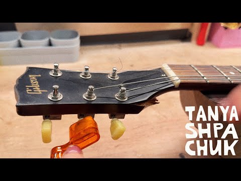 Saving a Broken Gibson SG Special faded – Neck & Headstock Repair