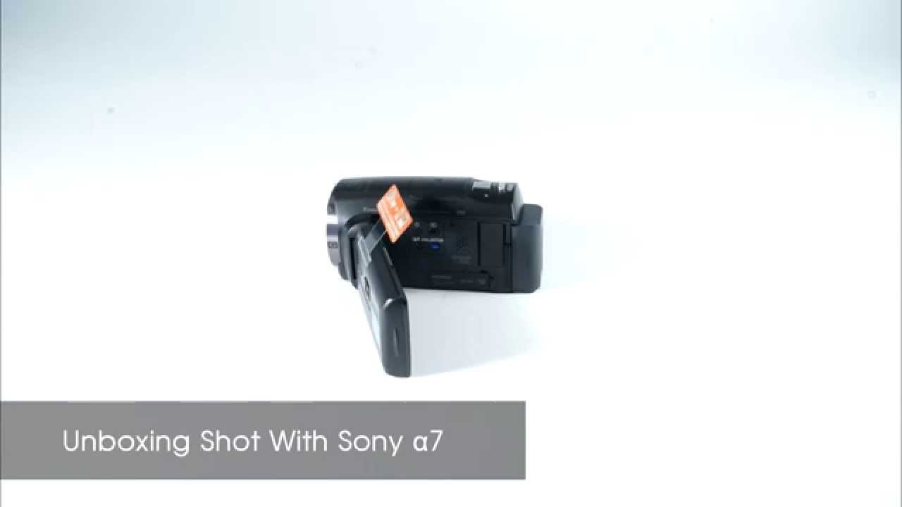 Sony HDR-PJ670 Handycam Unboxing - YouTube