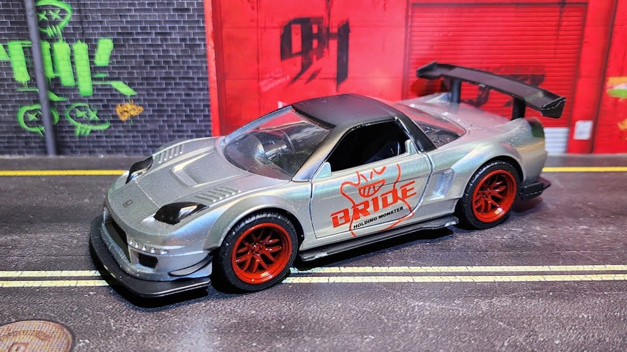 2002 HONDA NSX TYPE-R JAPAN SPEC -WIDEBODY - Jada - 1/32 Scale