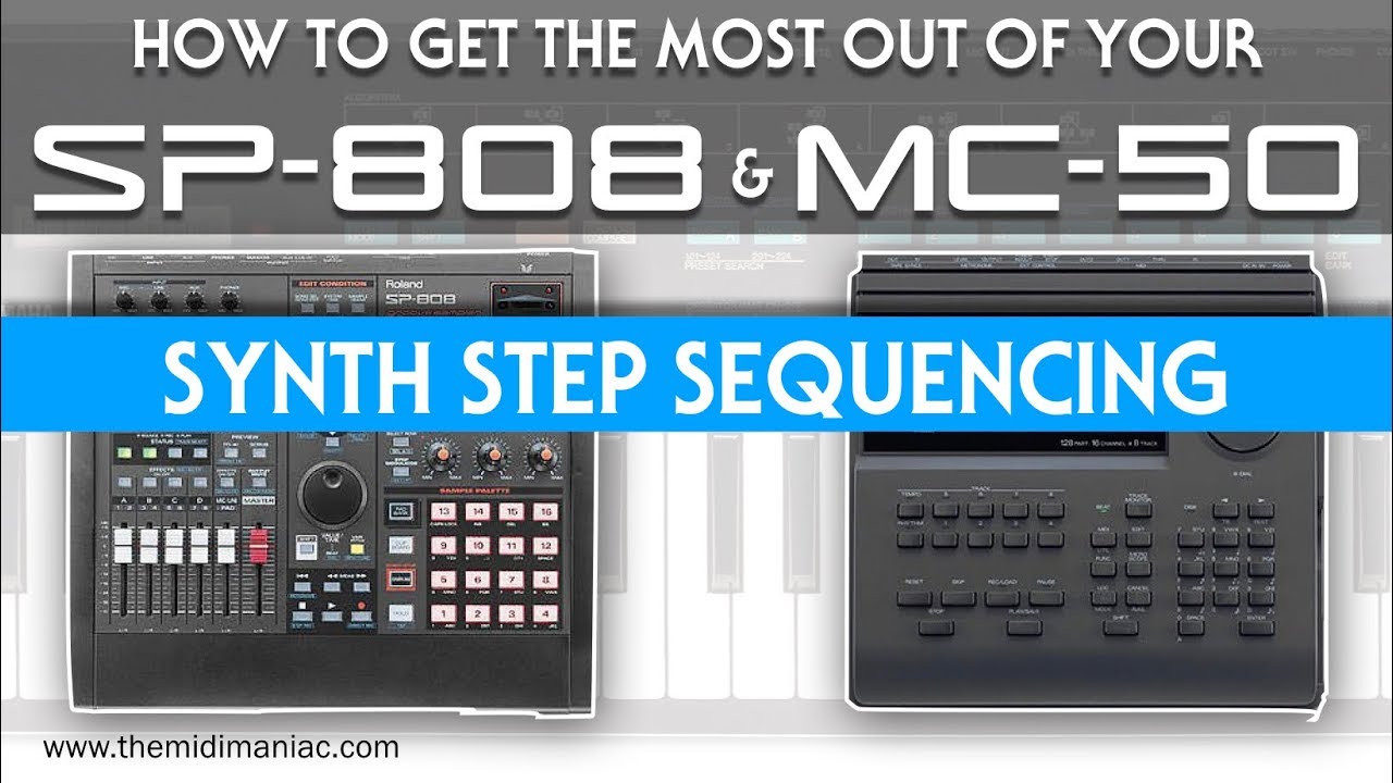 The Roland MC-50 MIDI sequencer - YouTube