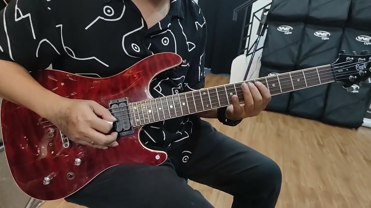 CORT KX1Q TEST SOUND ( CLEAN & DIST)- YHULIANT MUSIK SHOP - YouTube