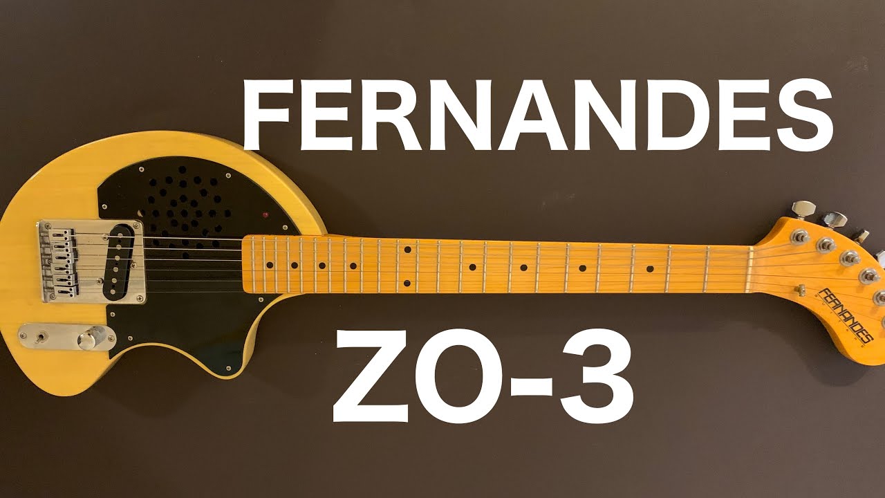 FERNANDES ZO-3／VLOG - YouTube