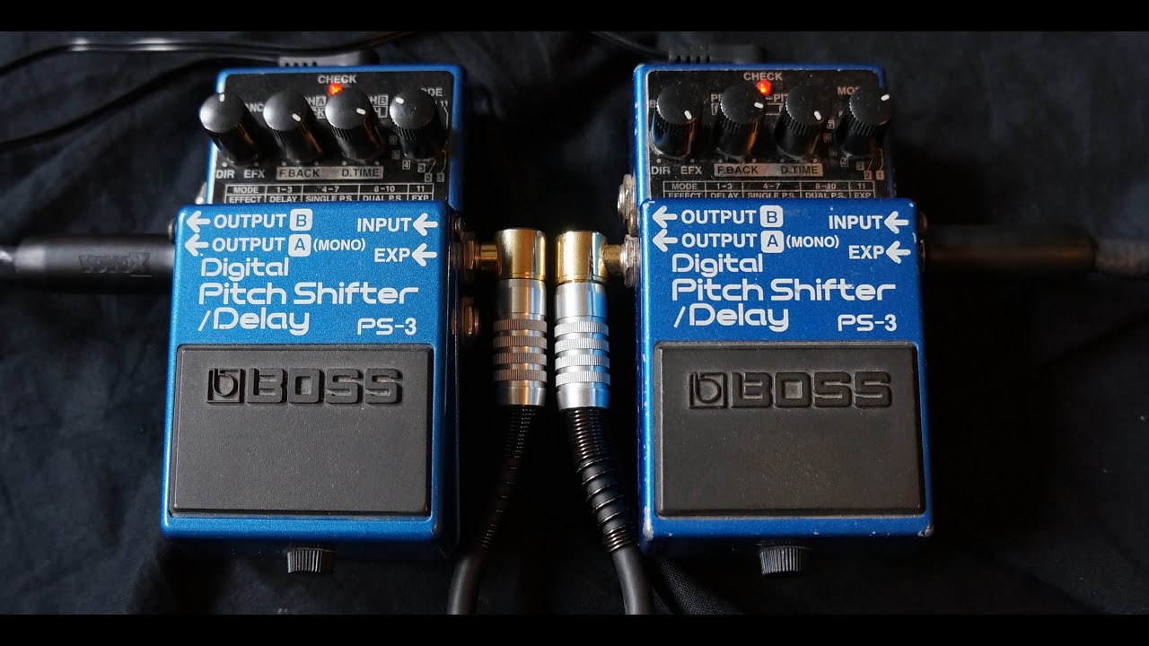 Boss Dual PS-3 Pitch Shifter Delay PS3 - YouTube