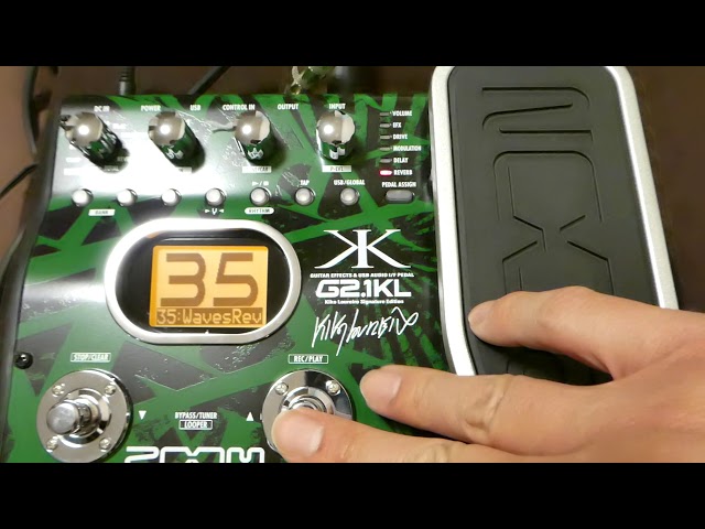 ZOOM G2 1KL KIKO LOUREIRO Test video - YouTube