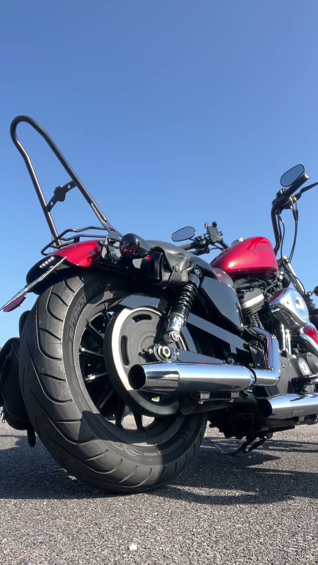 ハーレー クロームワークス 3インチ スラッシュカット スリップオン