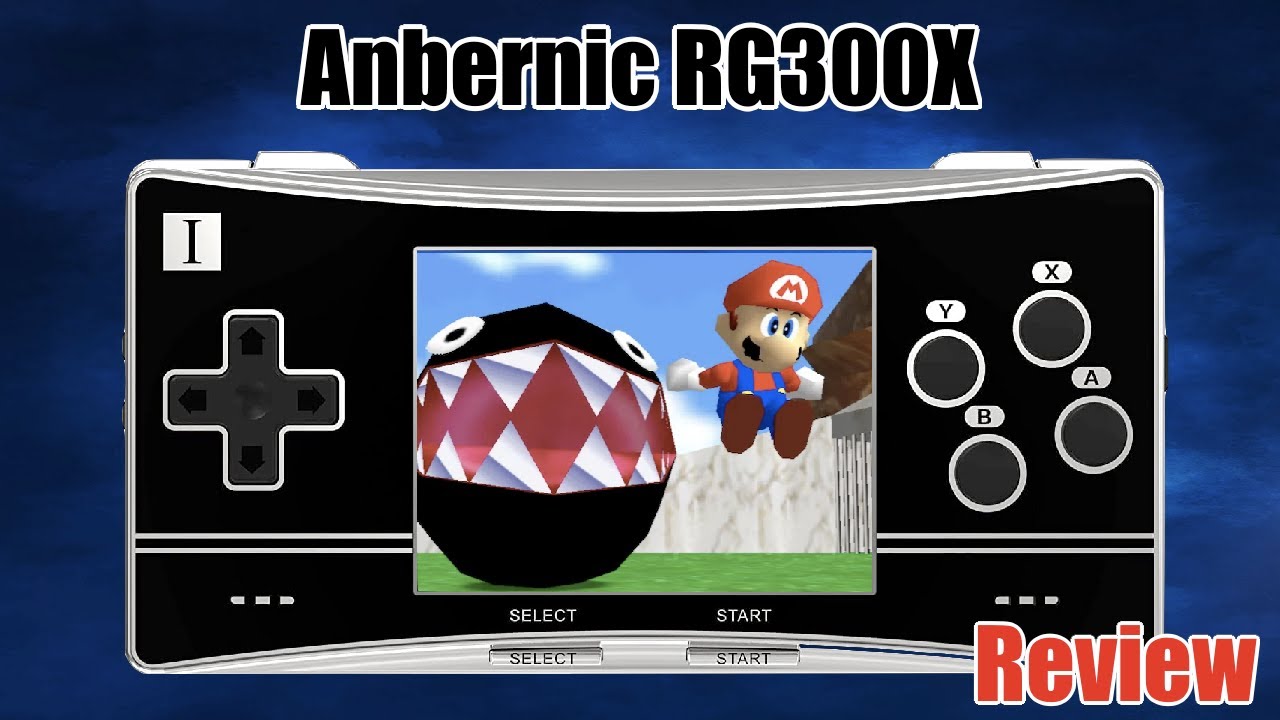 Anbernic RG300x Review and Gameplay - YouTube