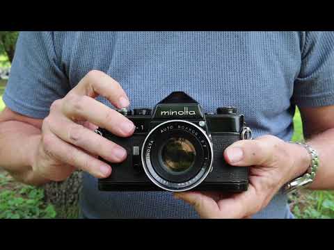 Minolta SR-1 Camera - YouTube