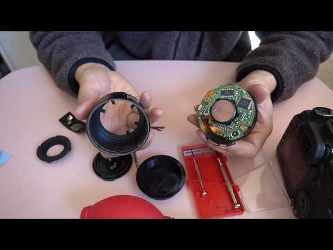 canon EF50mmf1.8 nifty fifty DIY repair and cleaning! - YouTube