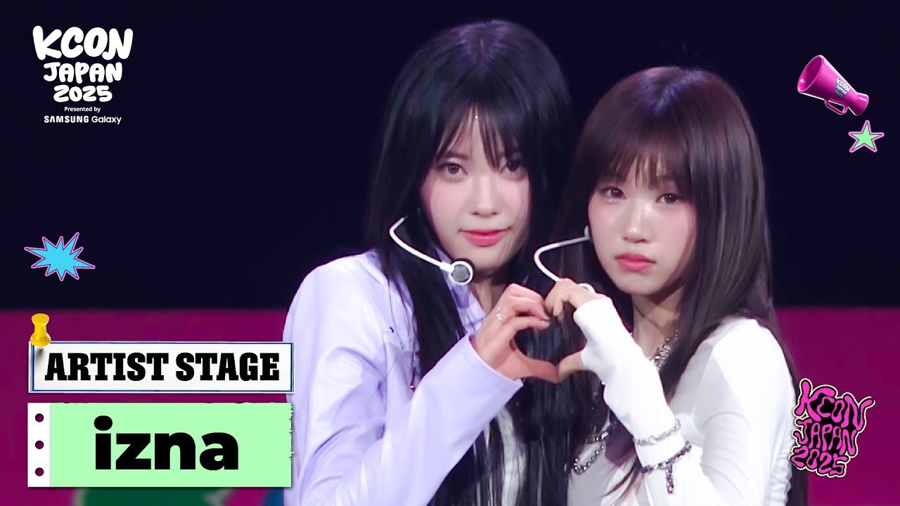 🟡 ARTIST STAGE | izna | KCON JAPAN 2025 - YouTube