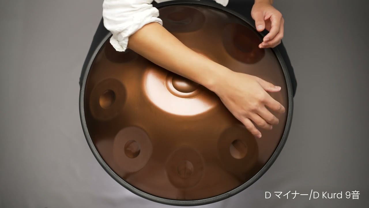 MASH handpan. 9音 D Kurd ・ D マイナー 440hz - YouTube