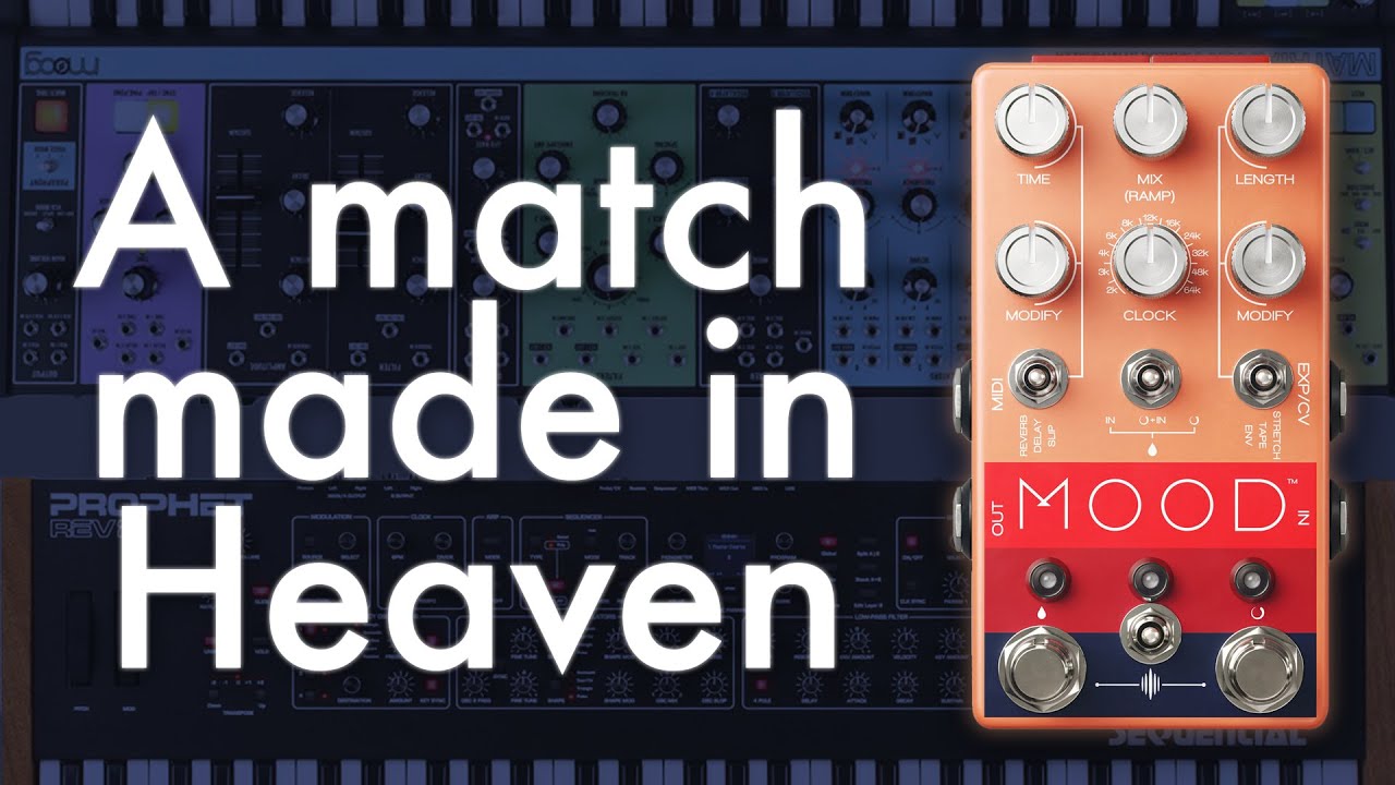 Chase Bliss Mood on Synth - YouTube