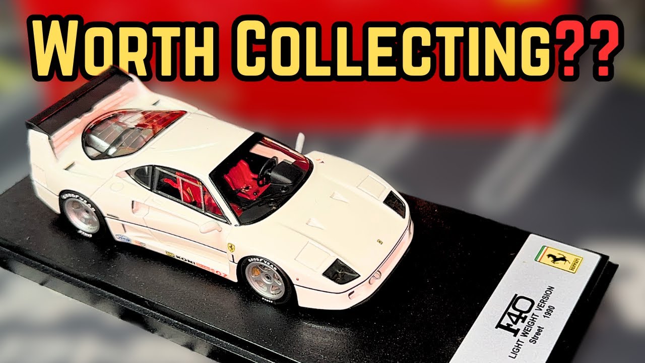 Should we dabble in 1:43s like this Ferrari F40 from MakeUp? - YouTube
