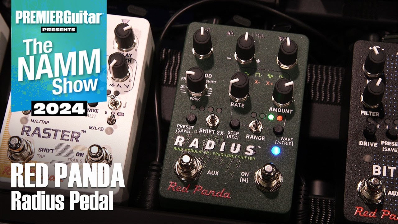 Red Panda Radius Ring Mod & Frequency Shifter with Pitch Tracking