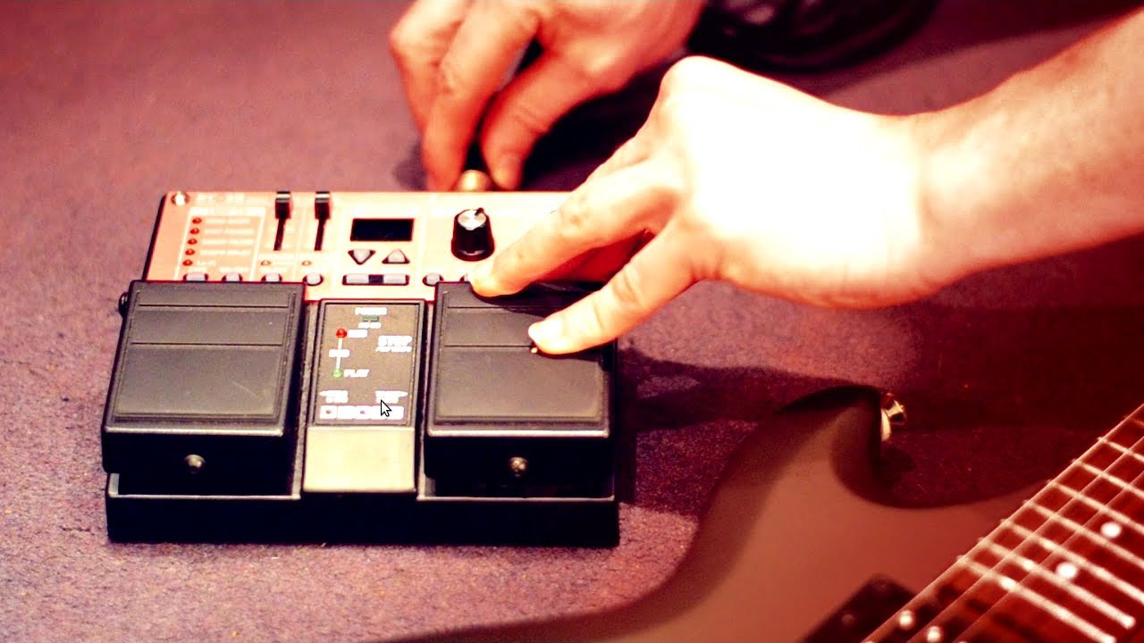 Boss RC-30 - Excellent example of looping - verses / chorus and