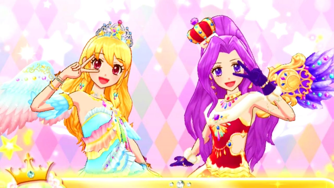 アイカツ！星宮いちご&神崎美月 星と月 - YouTube