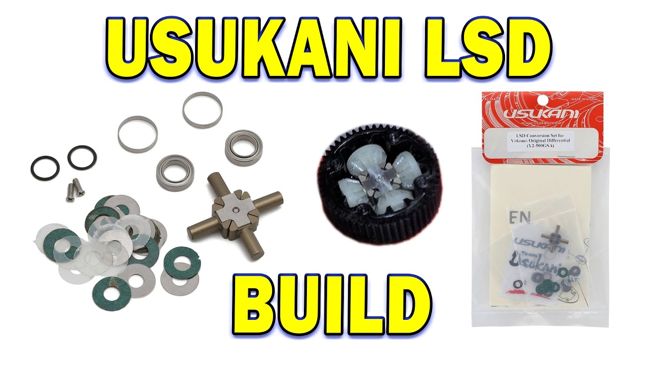 I Build The Usukani LSD Conversion Set For Yokomo Original Gear