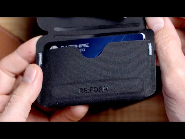 RE:FORM's Epic Coin Pouch Wallet - YouTube