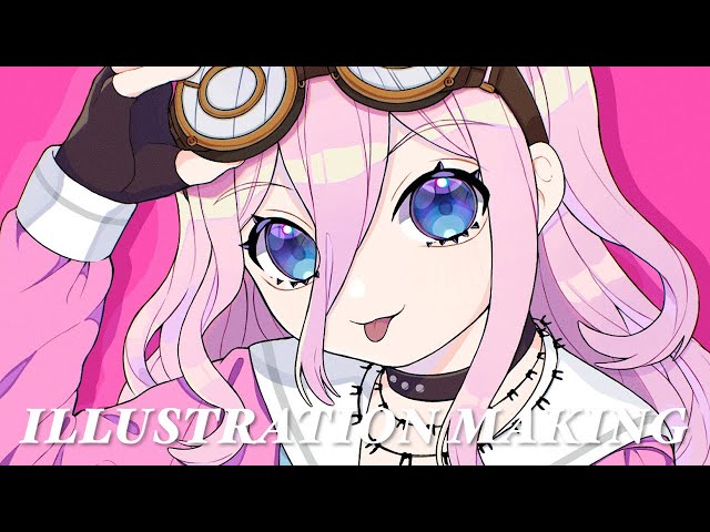 ダンガンロンパ】入間美兎を描いてみた【初投稿】 - YouTube