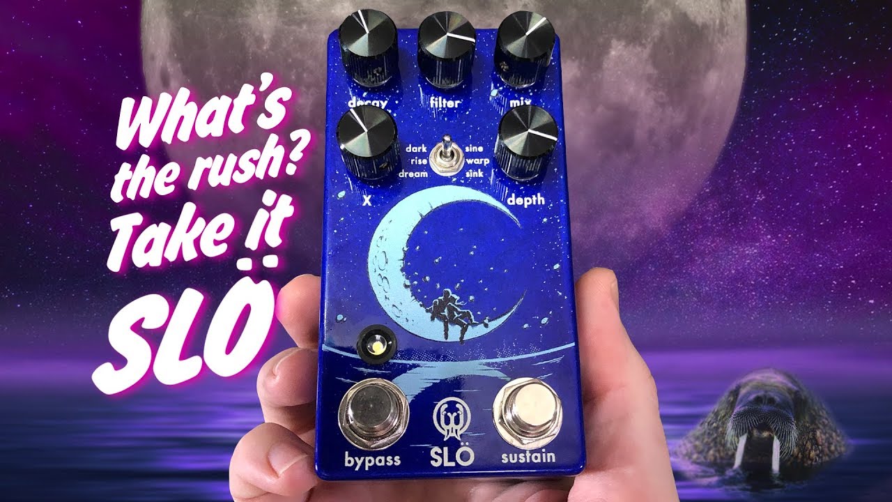 Walrus SLÖ - Dark? Moody? Ambient? this is the sleepy reverb pedal