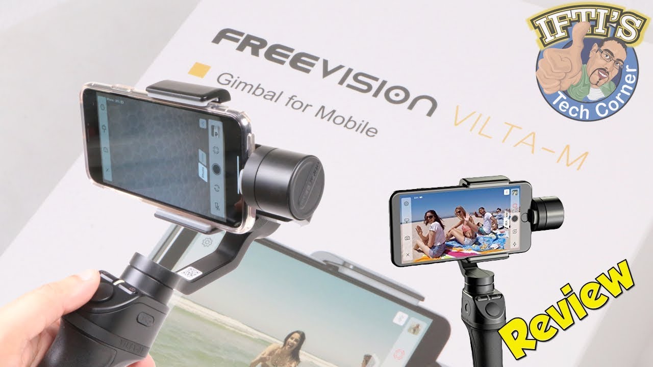 FreeVision Vilta-M Smartphone Gimbal with Auto Tracking - Better