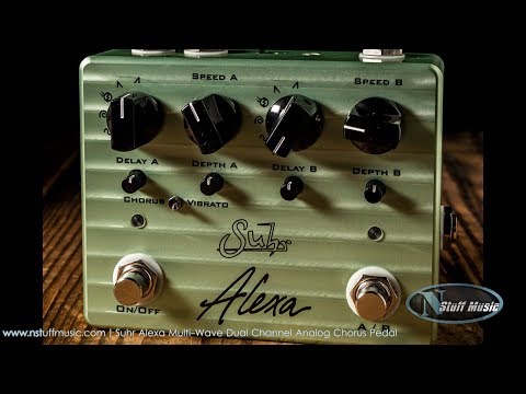 Suhr Alexa Multi-Wave Dual Channel Analog Chorus Pedal - YouTube