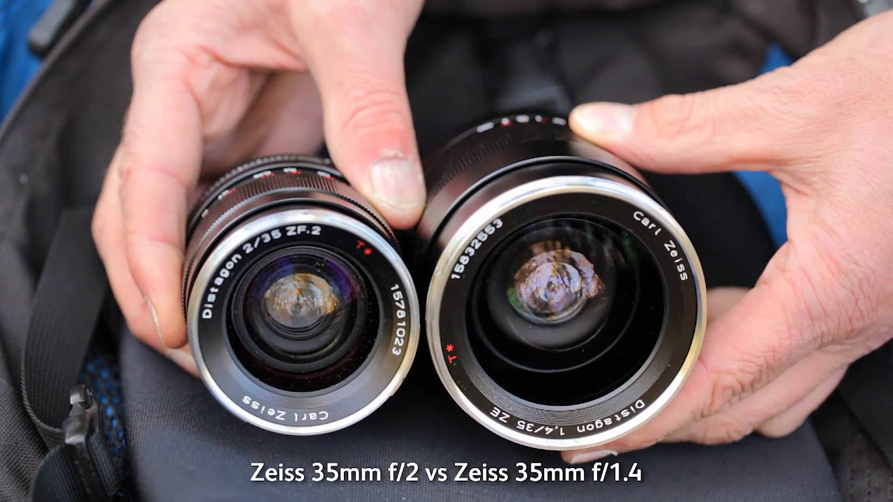 Zeiss 35mm f/1.4 Distagon for Canon or Nikon vs Canon 35/1.4L