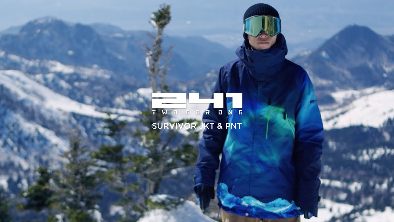 機能性だけじゃない遊び心溢れるデザイン。241-SURVIVOR JKT & PNT