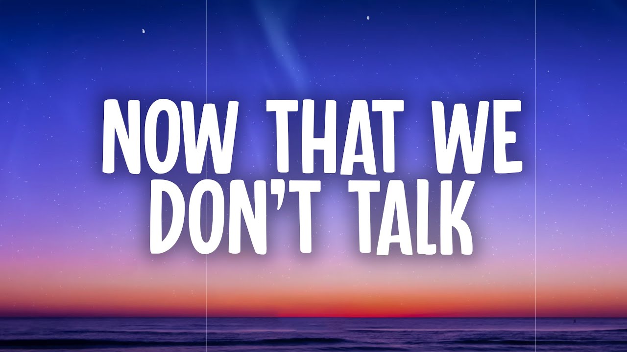 Taylor Swift - Now That We Don't Talk (Taylor's Version) (From The