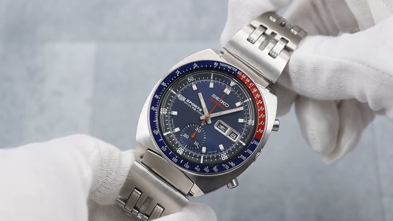 SEIKO セイコー】5スポーツ・スピードタイマー／Ref.6139-6000／初期型