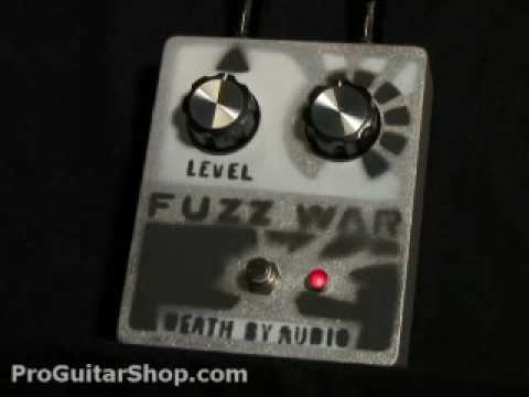Death By Audio Fuzz War - YouTube