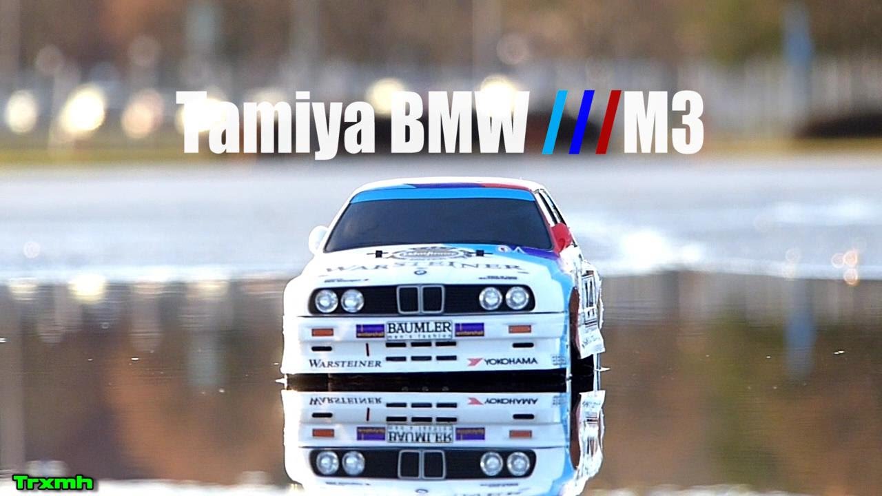 Tamiya RC BMW M3 TT-01 - First Run - YouTube