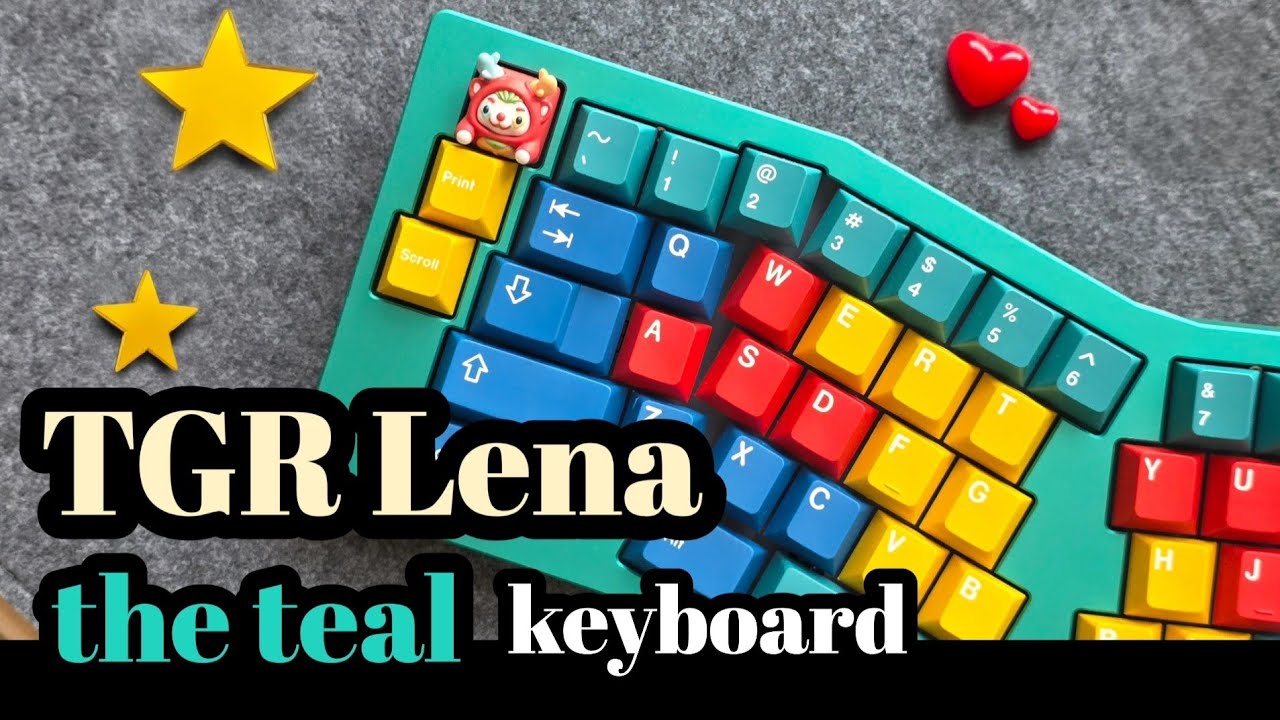 TGR Lena 키보드💚 타이핑 사운드 | TGR Lena, the teal - YouTube