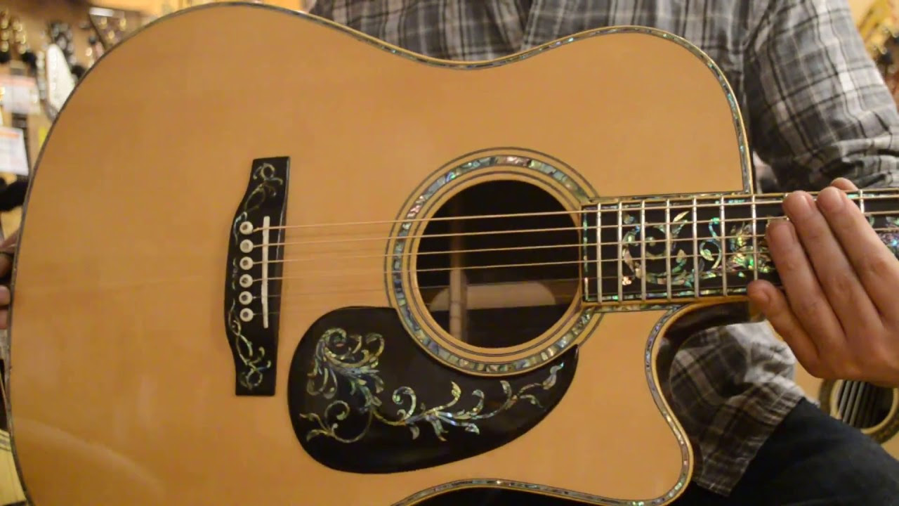 USED/サムズ工房 D-Cutaway@guitarshoptantan - YouTube