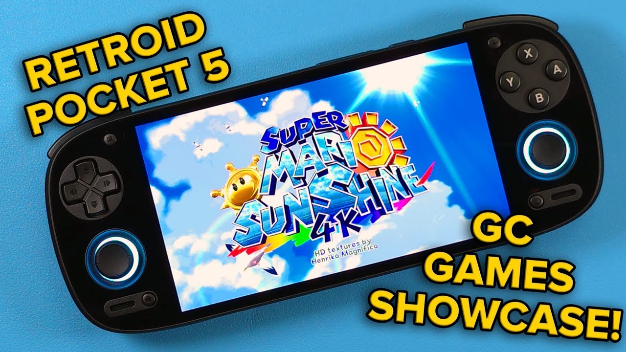 GameCube games on the Retroid Pocket 5! - YouTube