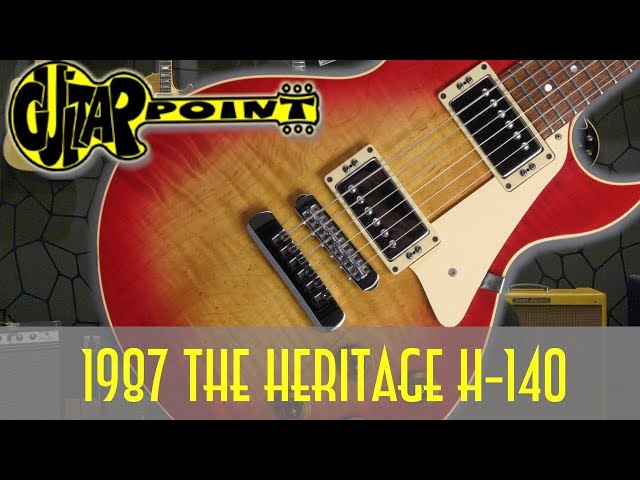 1987 The Heritage H-140 - Cherry Sunburst / GuitarPoint Maintal