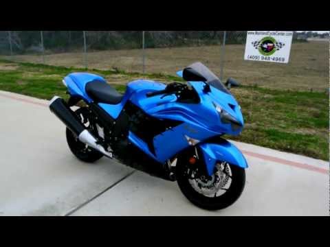 Overview and Review of the 2012 Kawasaki ZX14R Ninja in Candy Surf
