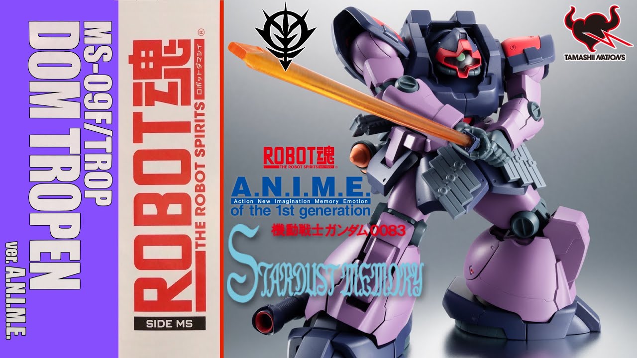 開封 & ブンドド】【ROBOT魂】ドム・トローペン ＜DOM TROPEN＞ ver