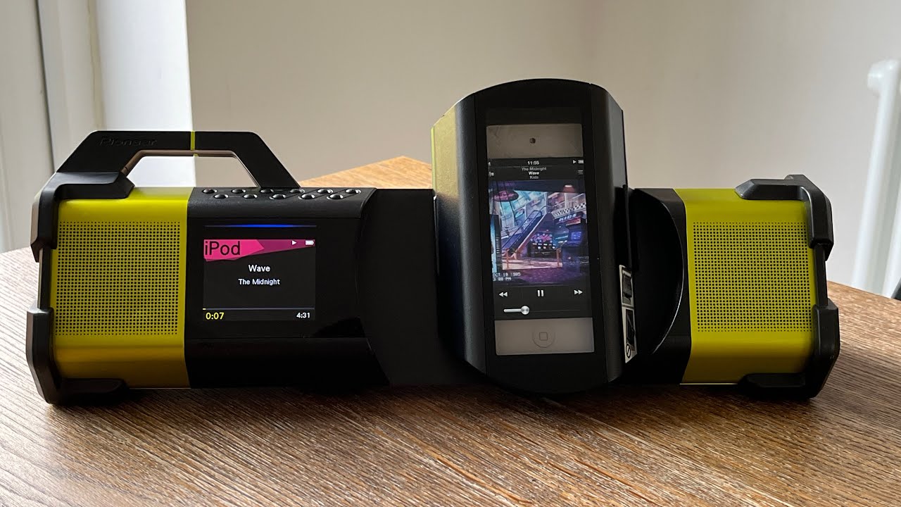 Modern Boombox Pioneer Steez STZ-D10T-G 2010's street dance battle