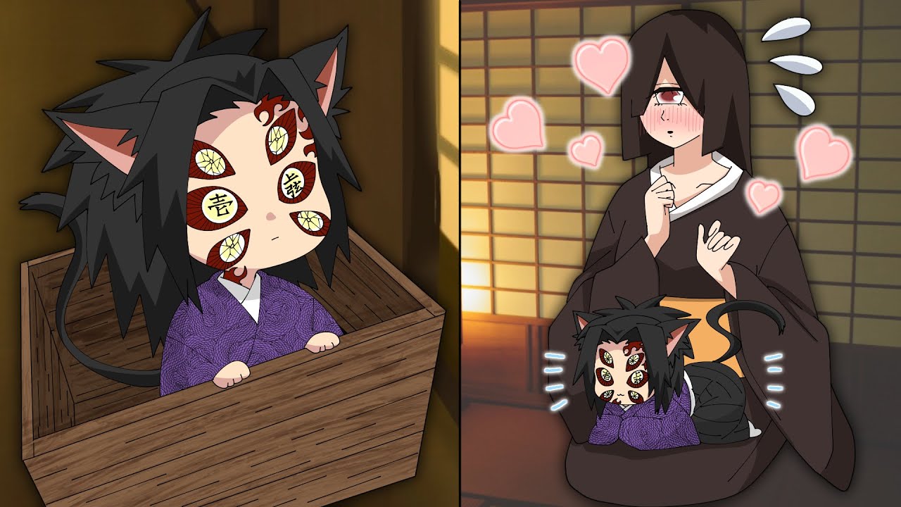 鬼滅の刃】子猫化した黒死牟を発見してしまった鳴女のメロメロ事件